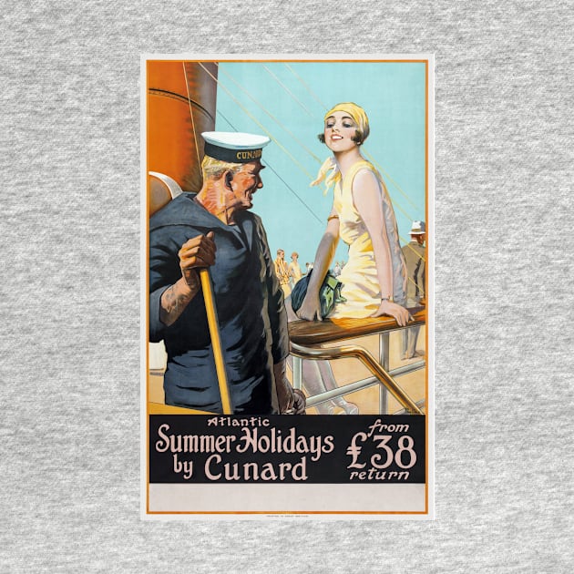 Summer Holidays UK Vintage Poster 1925 by vintagetreasure